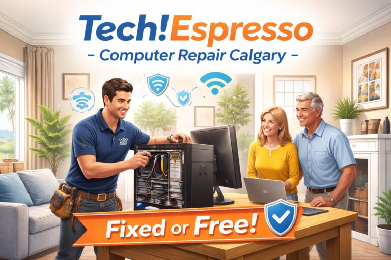 Tech!Espresso: Calgary’s Trusted Solution for Fast, Reliable Computer Repair Services