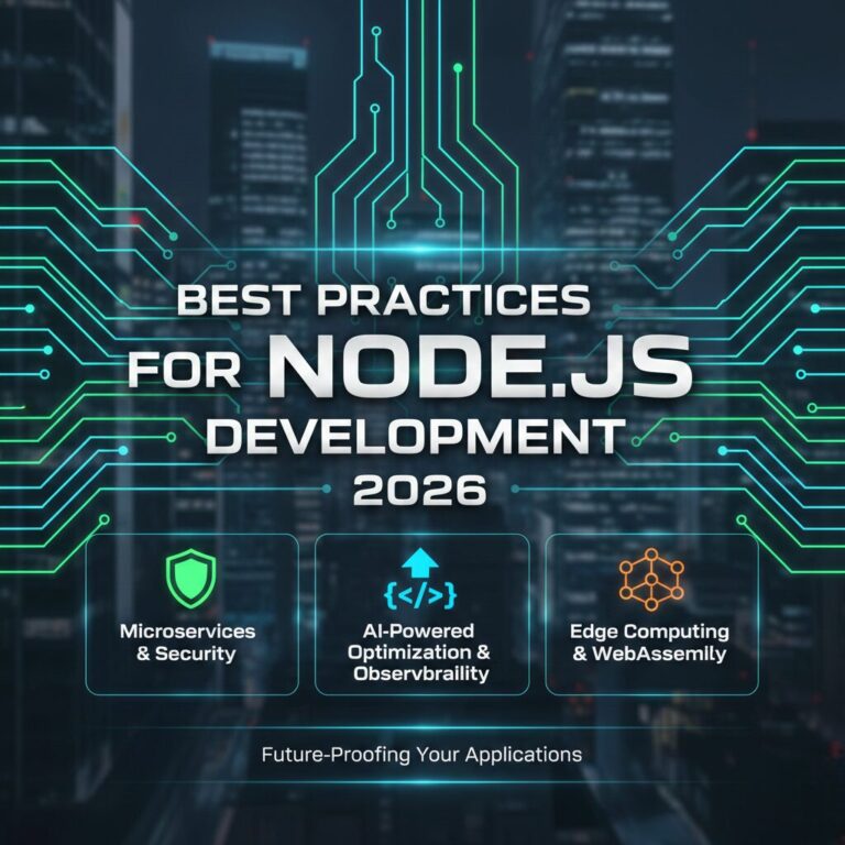Best Practices for Node.js Development in 2026