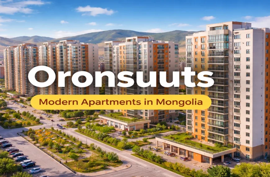 Oronsuuts: Modern Mongolian Apartments & Urban Housing