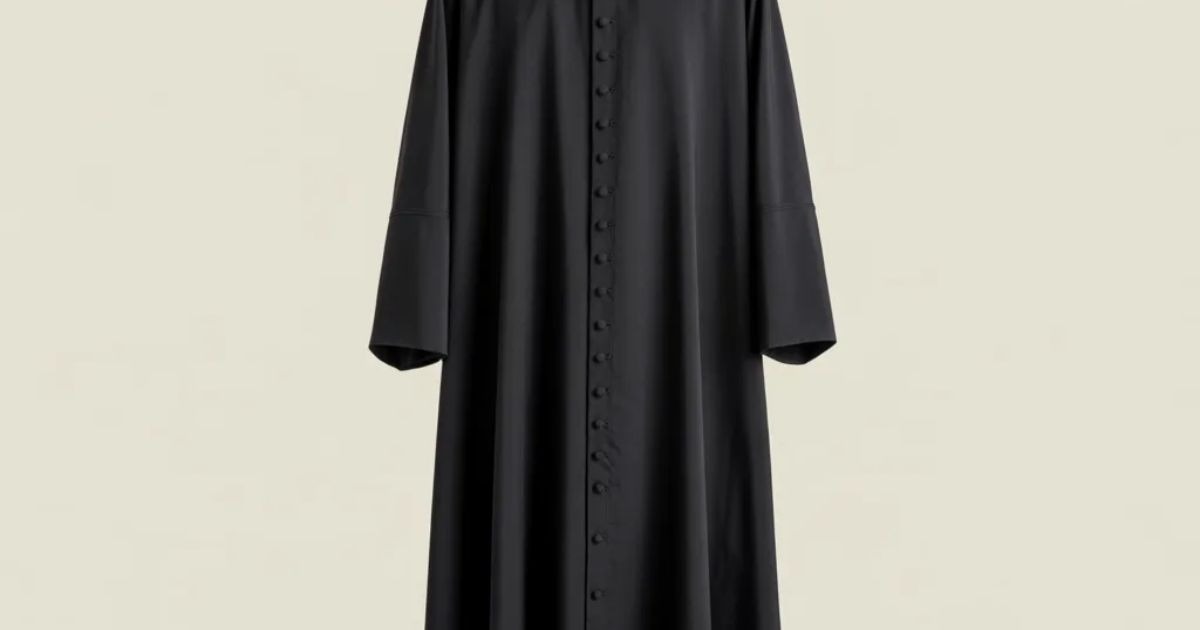 Stylish and Durable Black Cassock: Assisi SB in Elias Fabric Reviewed