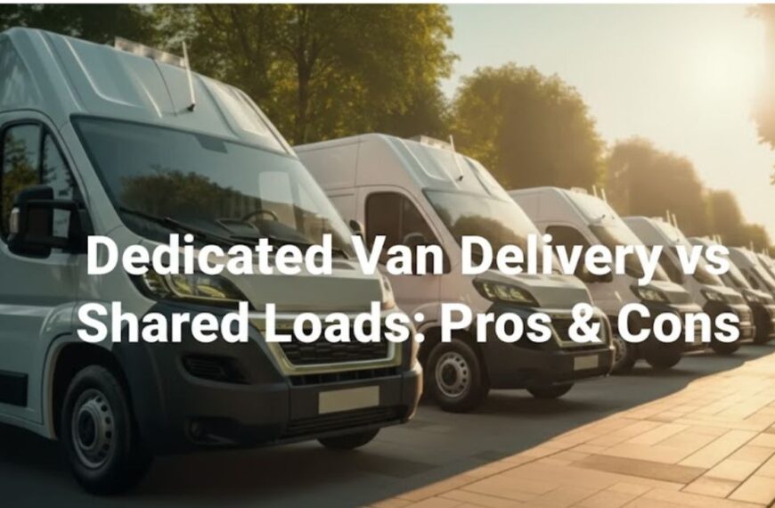 Dedicated Van Delivery vs Shared Loads: Pros & Cons
