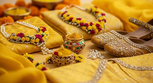 Why is Haldi Saree for Bride Used for Marriage Rituals?
